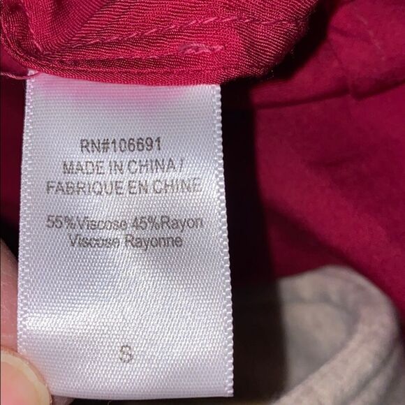 Young Fabulous And Broke Avery Cranberry Blouse - Picture 8 of 12